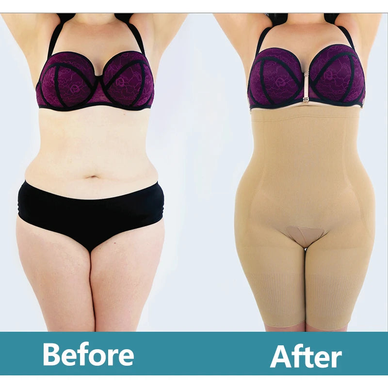 Shapewear for Women High Waist Seamless Body Shaper Shorts Shapewear Women Tummy Control Thigh Slimming Sculpting Butt Lifter Mesh Buttock Enhancer