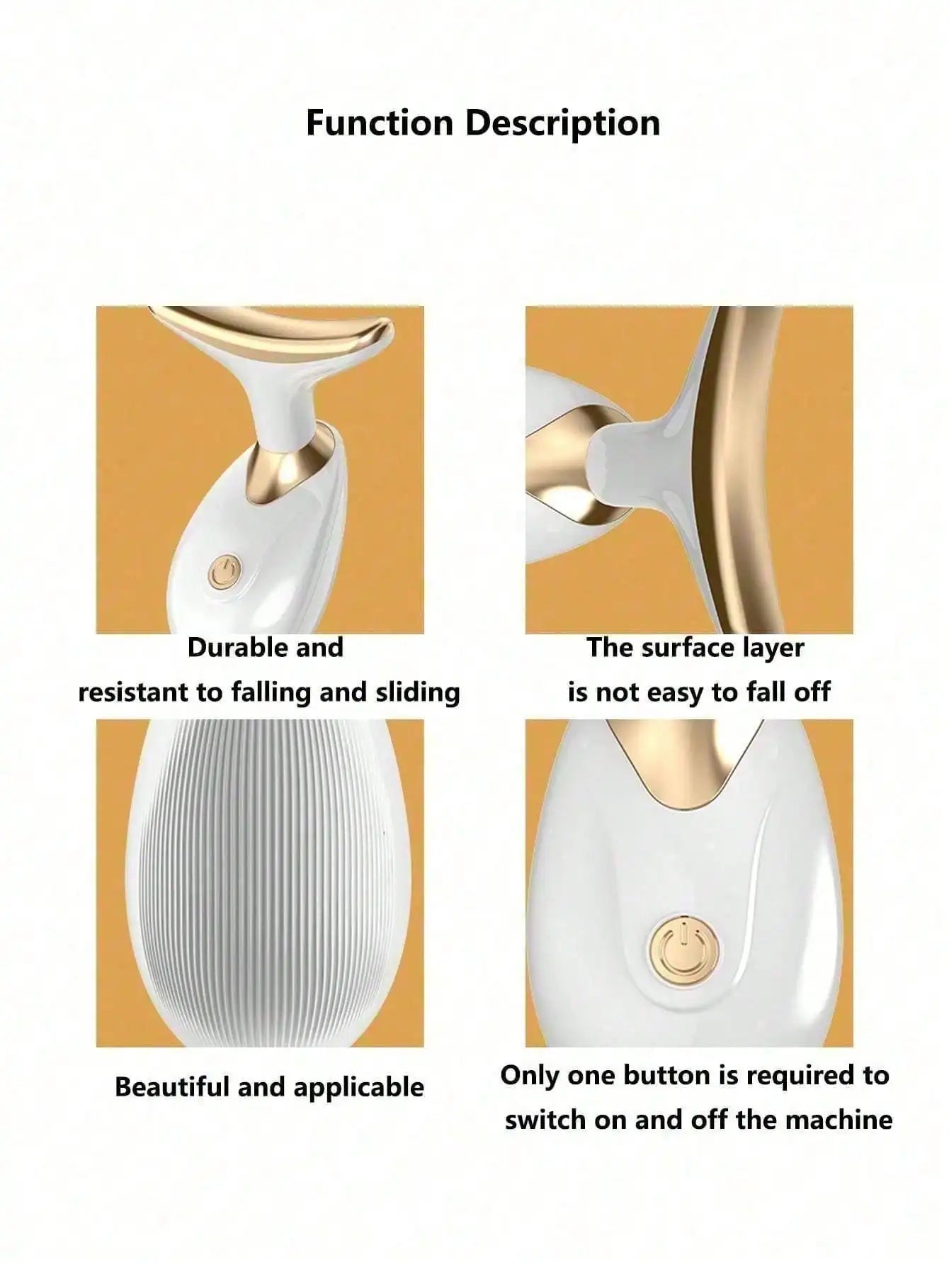 Anti Wrinkle Facial Massager Anti-Aging Neck Tightening Face Shaper Multifunction Face Sculpting Device Firming for Women Men