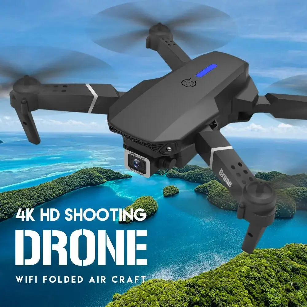 Drone E88Pro 4K 1080P Wide Angle HD Camera