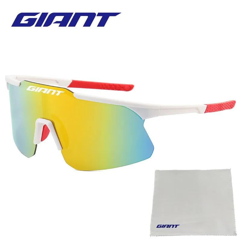 Giant New men's and women's outdoor sports cycling,  bicycle, driving, travel sunglasses can be paired with glasses cloth box