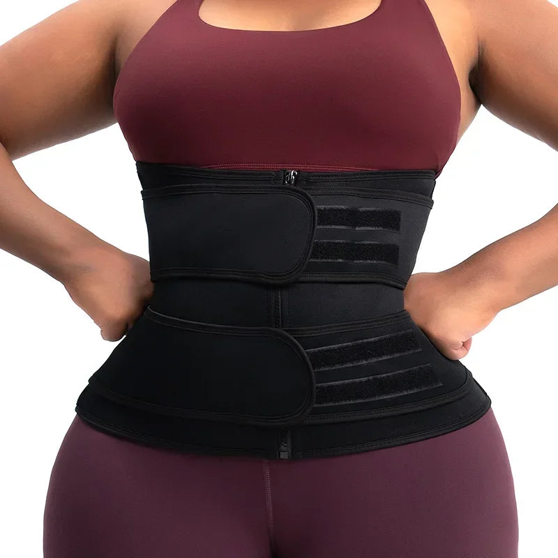 Shapewear for women's Fitness Belly Control Belt Abdominal Shaping Belt Sports Slimming Body Shaper Waist Trainer Trimmer Sauna Sweat Shapewear