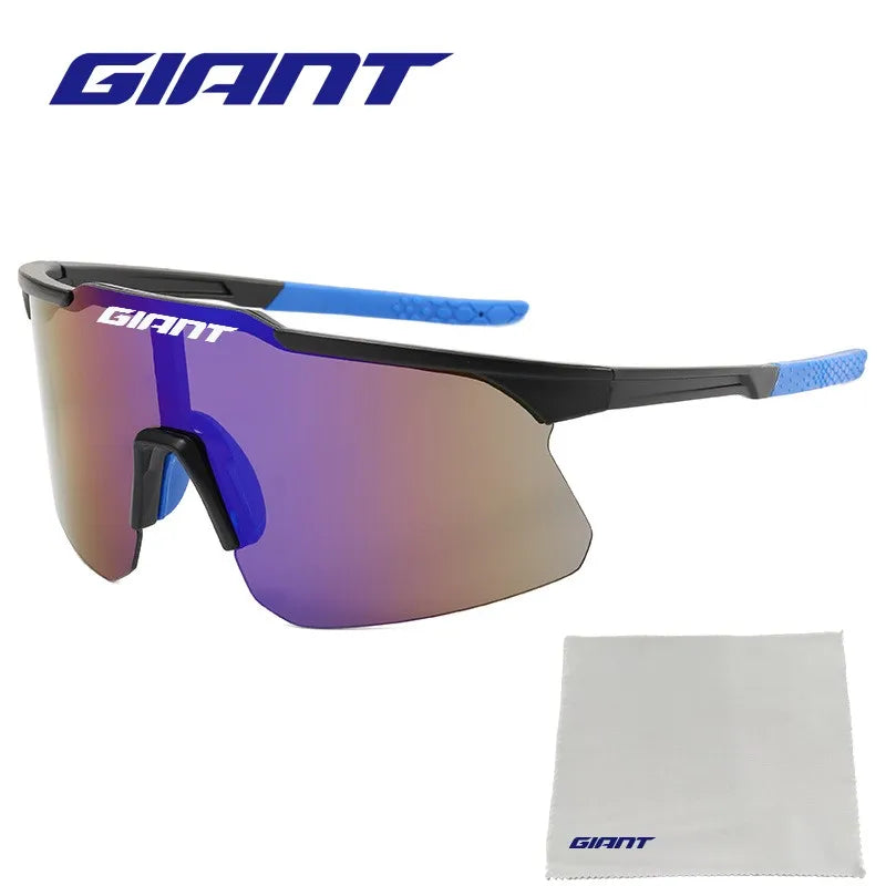 Giant New men's and women's outdoor sports cycling,  bicycle, driving, travel sunglasses can be paired with glasses cloth box