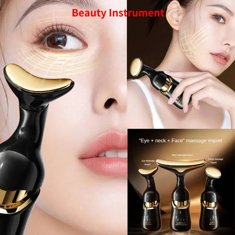 Home Beauty Instrument One-instrument Three-body Massage Instruments for Lifting And Tightening Facial Skin Fade Lines Lady Gift