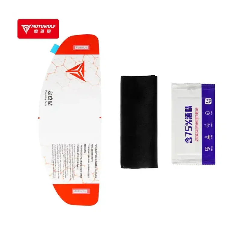 Universal Motorcycle Full Face Helmet Shield Anti Fog Film