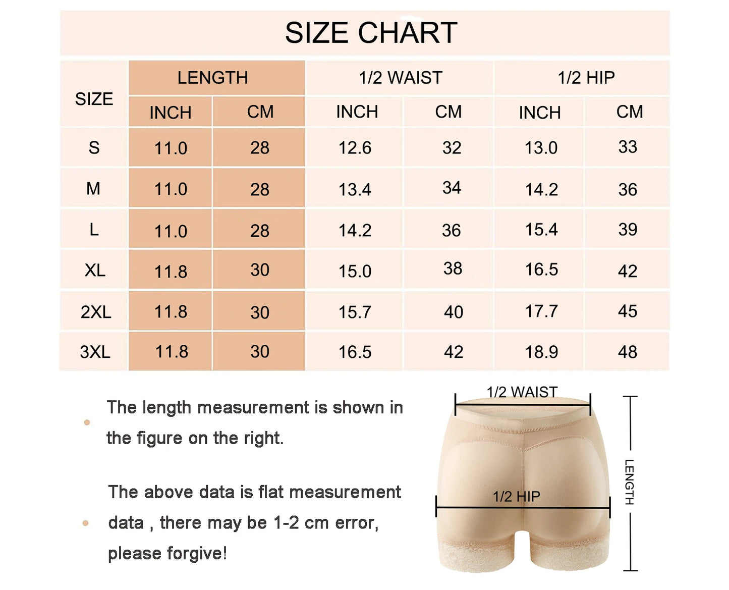 Shapewear for women's Butt Lifter Panty Fake Buttock Body Shaper Padded Underwear Lady Lift Bum High Waist Tummy Control Hip Enhancer Panties