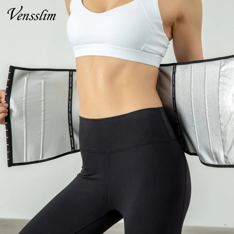 Shapewear for women's Vens slim Sweat Belt Slimming Sheath Woman Flat Belly Body Shapewear Women Exercise Fat Burner Slim Waist Girdle Waist Trainer