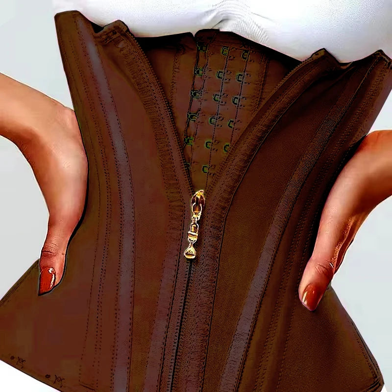 Shapewear for women's Fajas Colombians Girdles Waist Trainer High Compression BBL Corset Tummy Control Sheath Flat Stomach Modeling Belt