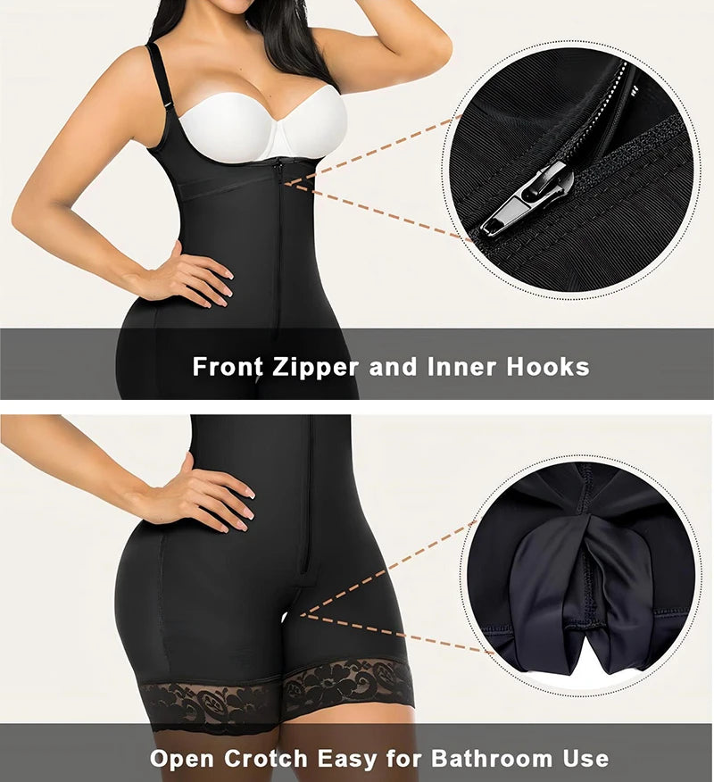 Shapewear for women's Full Body Shaper Fajas Colombians Reductors Girdles Slimming Sheath Waist Trainer Bodysuits Shapewear Tummy Control BBL Corset