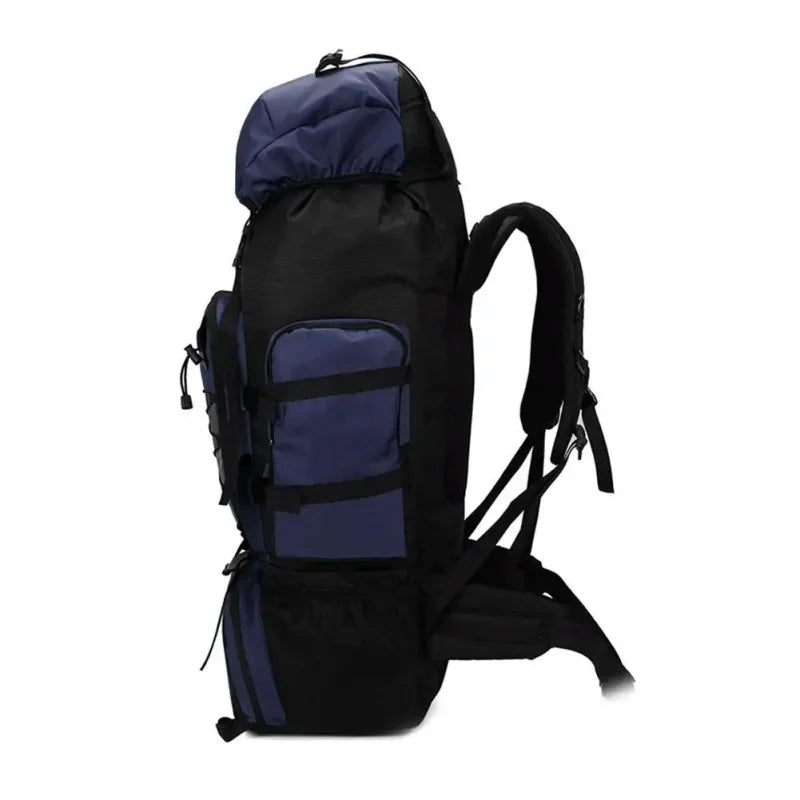 Large 90-liter travel bag, camping backpack, hiking backpack, military backpack, mountaineering backpack, outdoor backpack