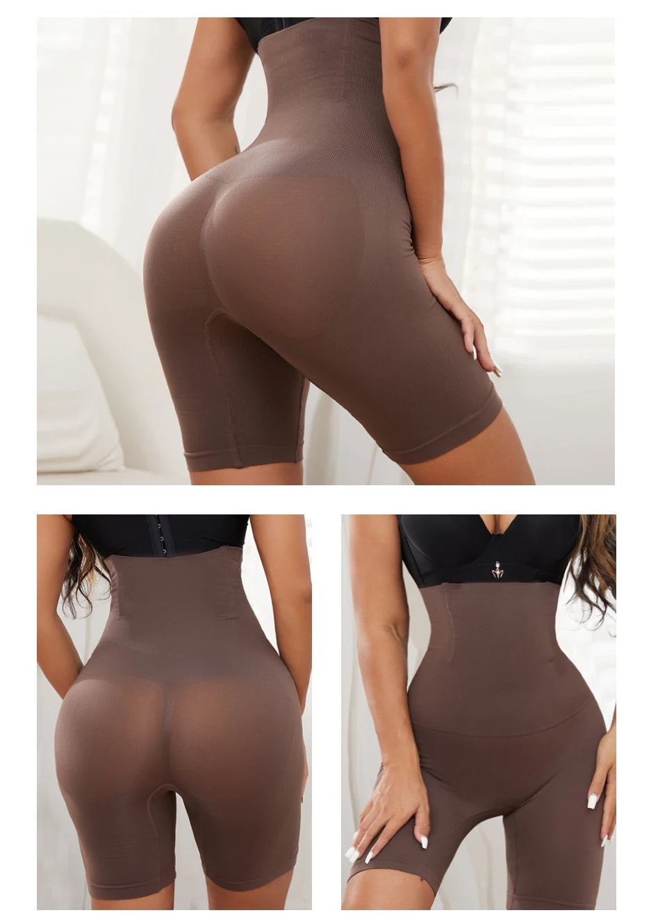 Shapewear for Women Fall Sweet Tummy Control Shorts Hight Waist Body Shaper Panties Butt Lifter Plus Size Slimming Bodysuit