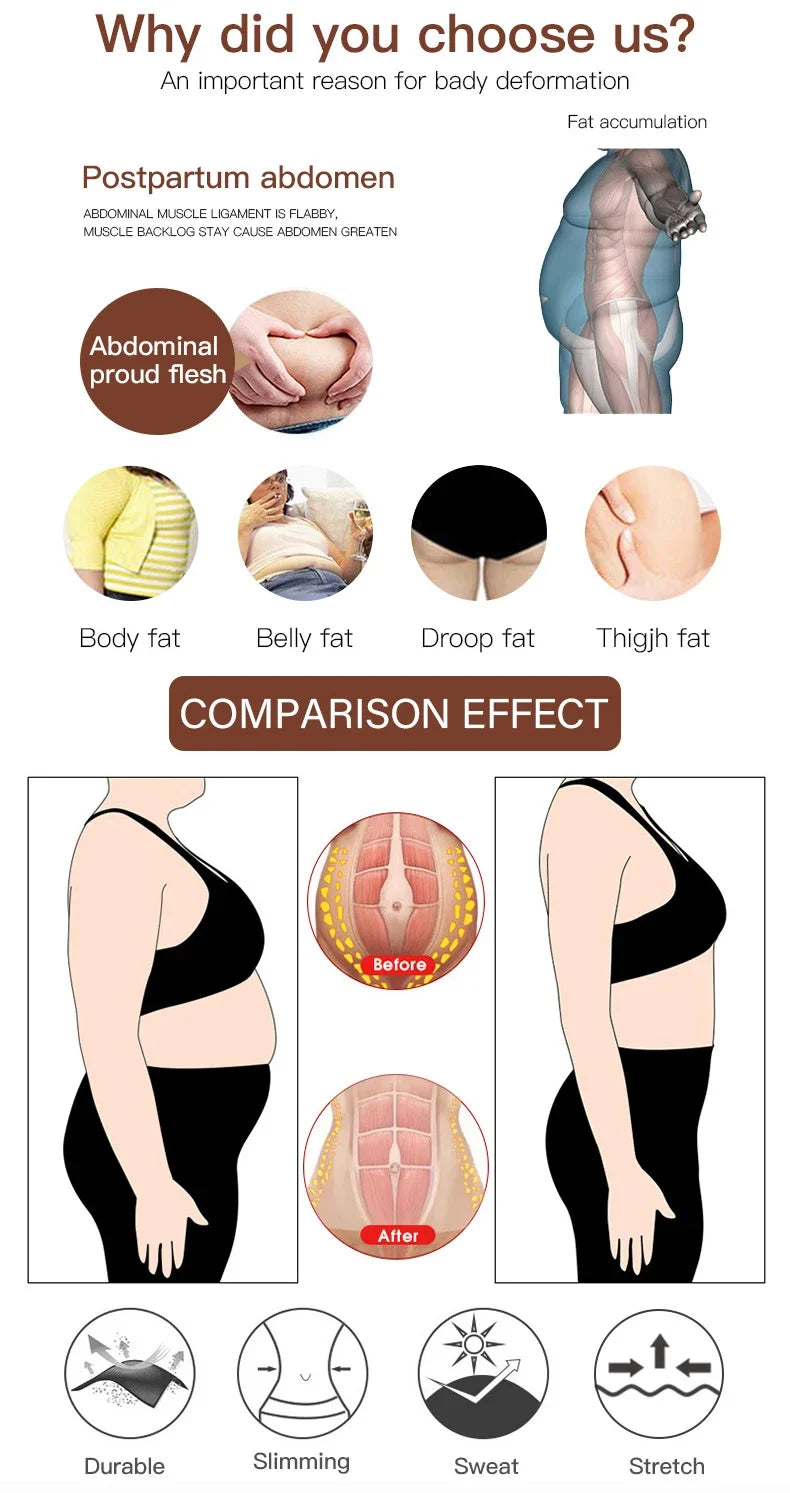 Shapewear for women's Fajas Colombianas Slimming Corset For Women Compression Body Shaper Waist Trainer Shapewear Post Surgery Slimming Butt Lifter