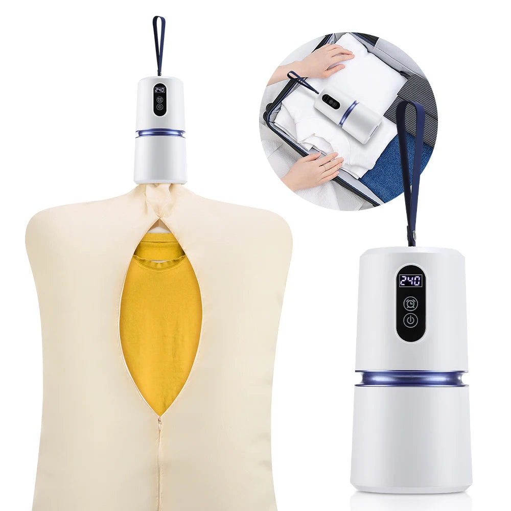 Portable Clothing Dryer Hanging Electric Drying Dryer with Timing Function Travel Home Business Laundry Dryer Clothes Heater