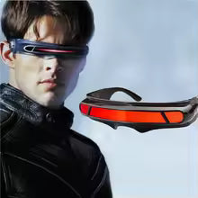 x-man sunglasses X-men Cyclops Cosplay Polarized Sunglasses for Men Women Memory Material Shield  Designer Sunglasses