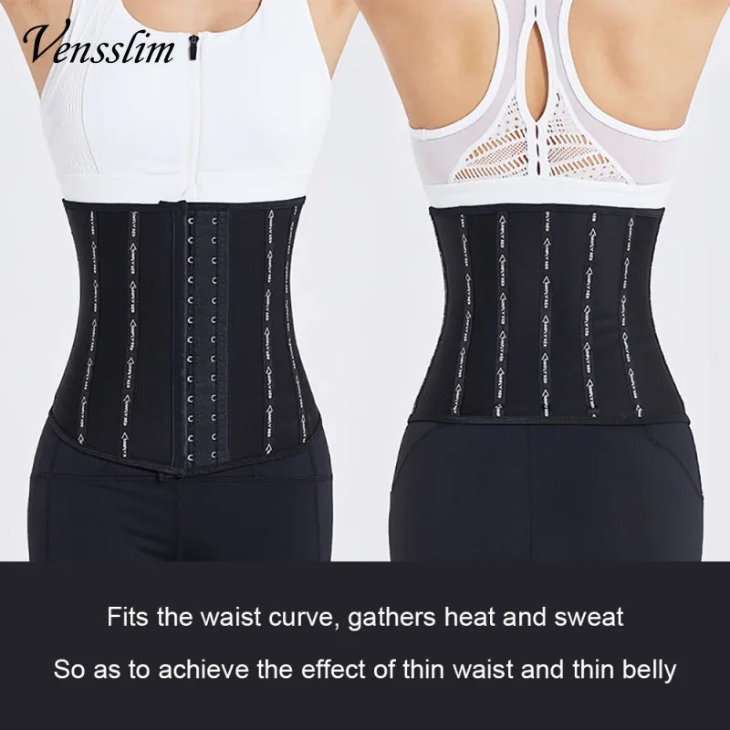 Shapewear for women's Vens slim Sweat Belt Slimming Sheath Woman Flat Belly Body Shapewear Women Exercise Fat Burner Slim Waist Girdle Waist Trainer