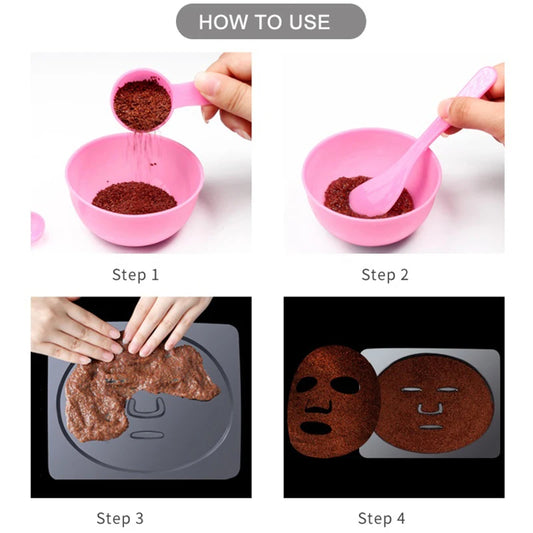 Facial Mask Mold Tray Plate Transparent PVC