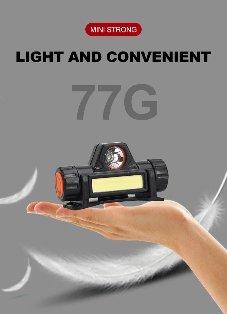 Outdoor Headlights with Long Battery