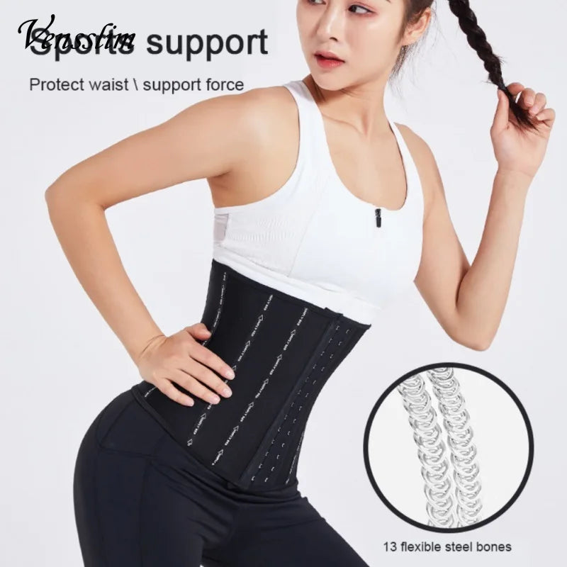 Shapewear for women's Vens slim Sweat Belt Slimming Sheath Woman Flat Belly Body Shapewear Women Exercise Fat Burner Slim Waist Girdle Waist Trainer