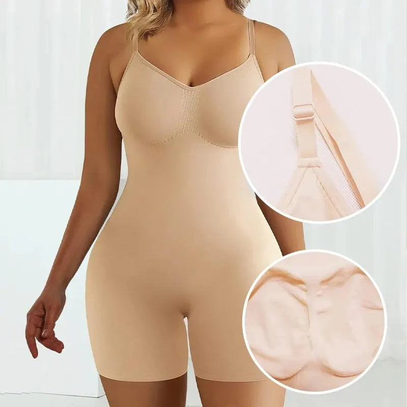 Shapewear for Women Bodysuit for Women Tummy Control Shapewear Seamless High Waist Flat Belly Belt Stretch Shapewear Body Shaper