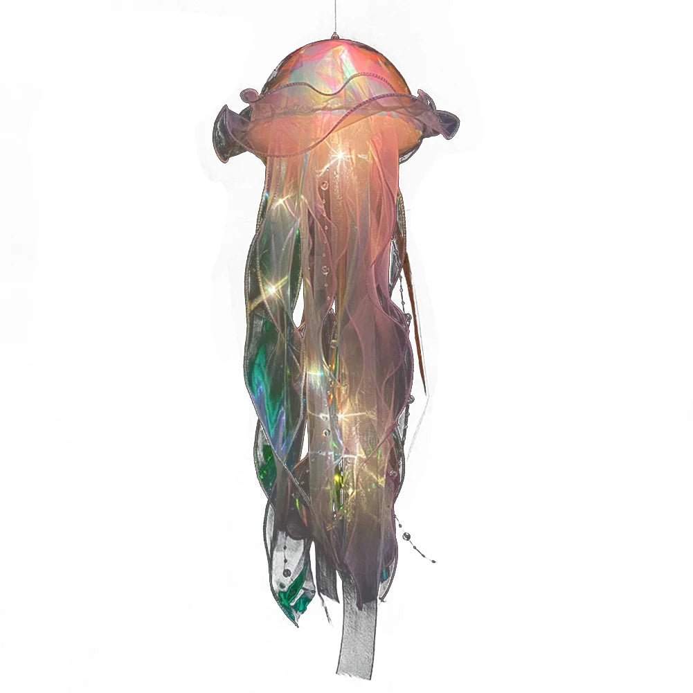 Jellyfish Lamp Portable Flower LampGirl Room Atmosphere Decoration LampBedroom Night Lamp Home Decoration