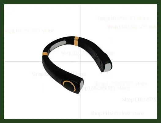 Bladeless Turbo Neck Fan USB Rechargeable Portable Personal Cooler For Summer Outdoor Travel Sports With Digital Display