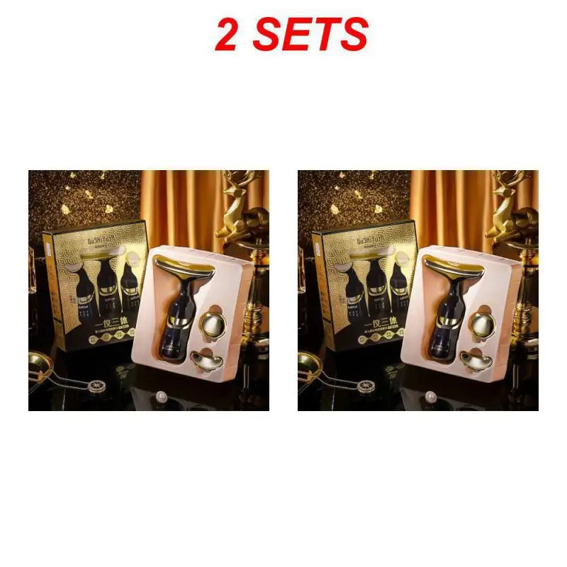 Home Beauty Instrument One-instrument Three-body Massage Instruments for Lifting And Tightening Facial Skin Fade Lines Lady Gift