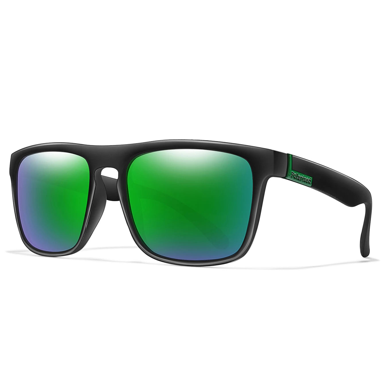 LOISRUBY Brand Polarized UV400 Sunglasses Men Driving Bike Motorcycle Classic Square Frame Cycling Fishing Eyewear Festival gift