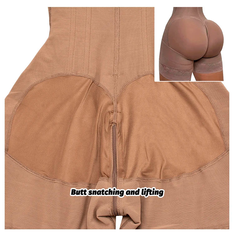 Shapewear for women's High Compression Girdle Shaper Colombian Fajas Shapewear Postpartum Belly flat Sheath Waist Trainer Belts Woman Extreme Corset