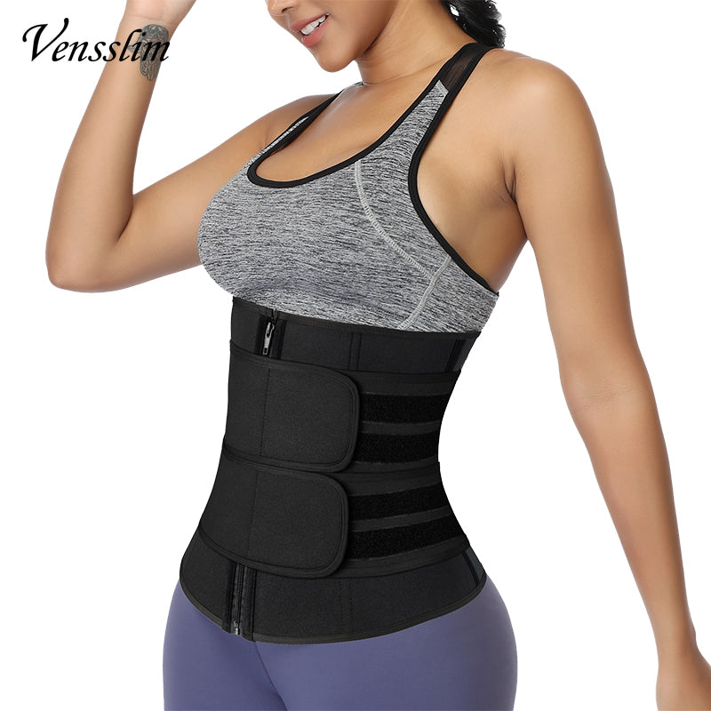 Shapewear for Women Waist Trainer Corset Trimmer Belt for Women Weight Loss Sweat Strap Body Shaper Belly Cincher Sports Girdle Fat Burner Band