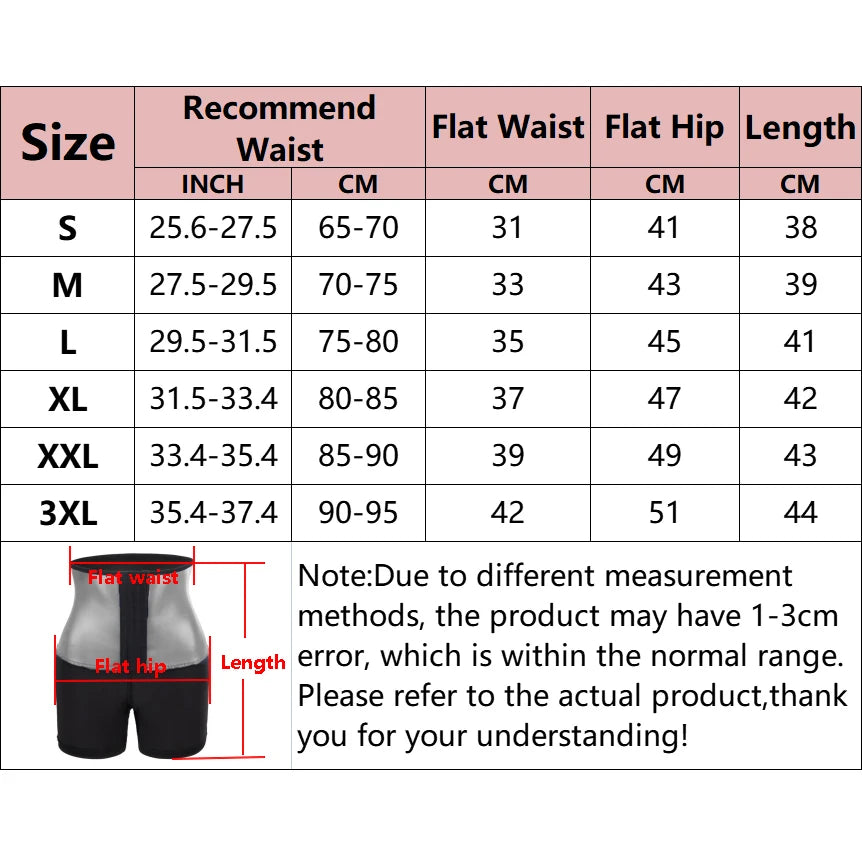 Shapewear for Women Sweat Sauna Pants Body Shaper Weight Loss Slimming Shorts Shapewear Women Waist Trainer Hot Thermo Sweat Pants Fitness