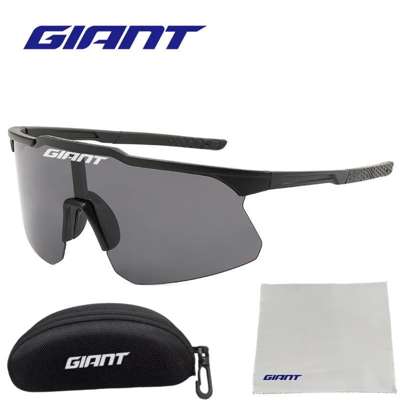 Giant New men's and women's outdoor sports cycling,  bicycle, driving, travel sunglasses can be paired with glasses cloth box