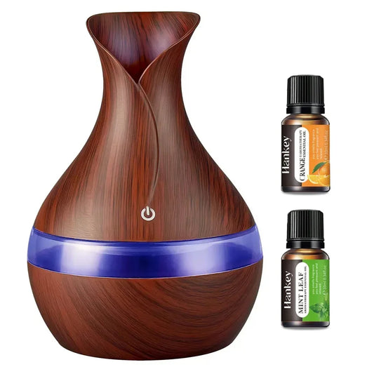 300ml Aromatherapy Humidifier  Whisper Quiet Cool Mist Diffuser for Home, Office  USB Powered, Essential Oil Compatible, Stylish