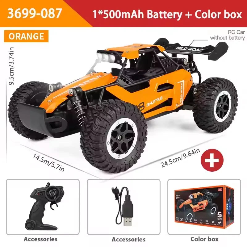 New 1:16 RC Car Remote Control Cars 2.4G Buggy Truck Drift Racing Climbing Off Road Vehicle Outdoor Toy Boy Kids Childrens Gifts