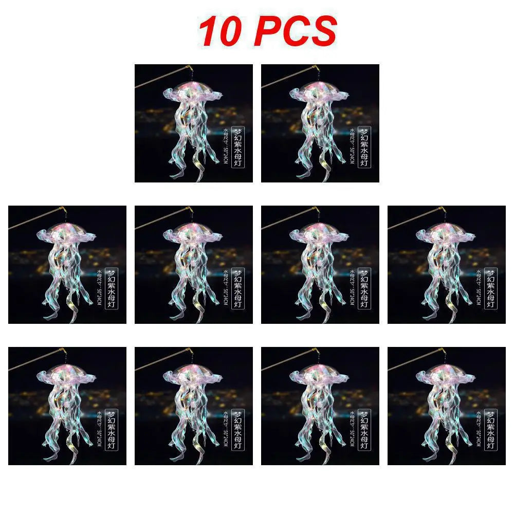 Jellyfish Lamp, Portable Flower Lamp, Girl Room Atmosphere Decoration Lamp, Bedroom Night Lamp, Home Decoration, Birthday Gift