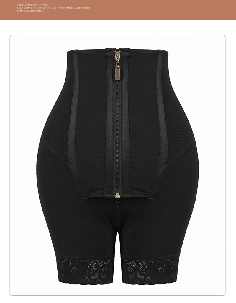 Shapewear for women's Purple BBL Shorts Slimming Tummy Control Panties Fajas Colombians Moldearas Girdles Shapewear Waist Trainer Corset Body Shapers