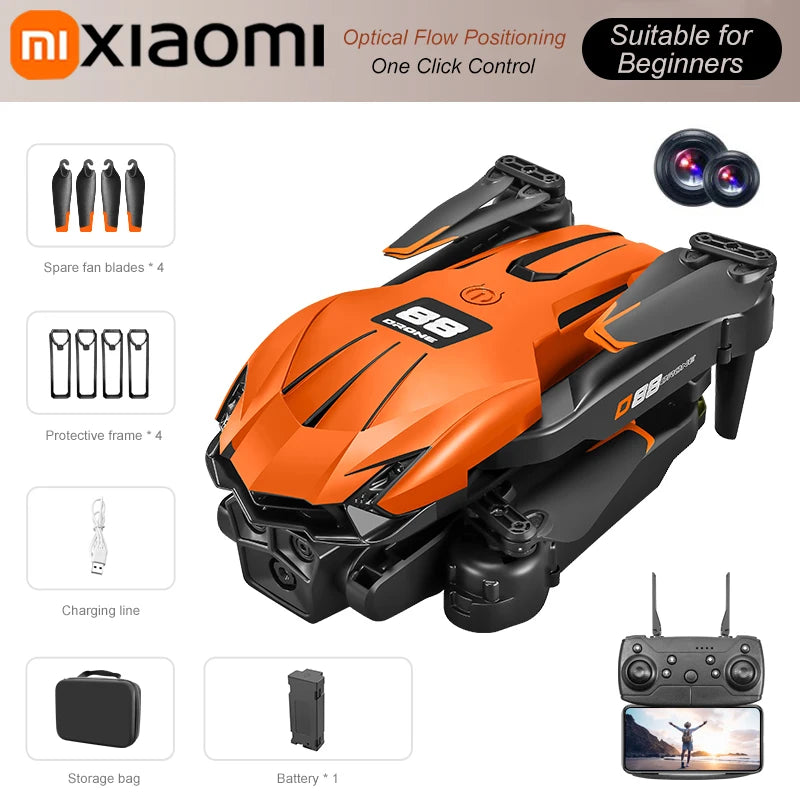 Xiaomi D88 Drone 8K Aerial HD Dual Camera Photography Intelligent Obstacle Avoidance Brushless Motor 5G WIFI GPS Return VR Drone