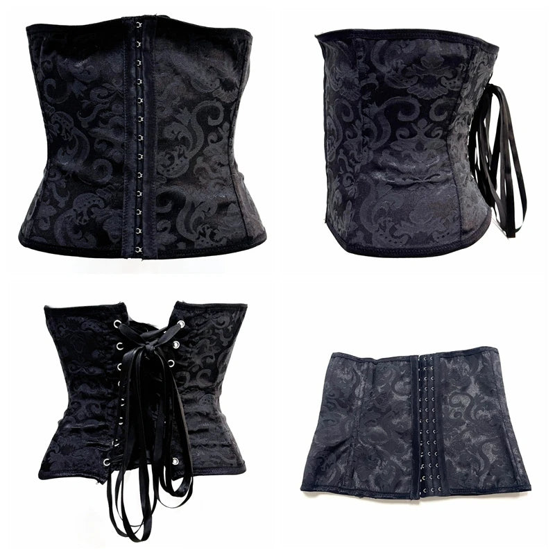 Shapewear for women's Waist Trainer Tummy Control Corset Body Shaper Shapewear Women 3-Row Hook Fit Waist Cincher Bust Lifter Top for Outfit Match