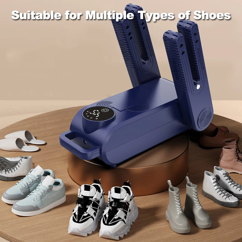 Electric Shoe Dryer 220V UV Sterilization Foldable Shoe