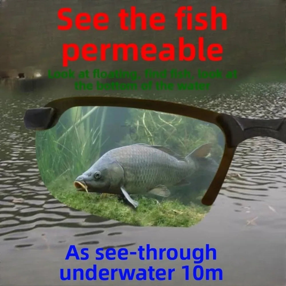 Artifact Men's Polarized Glasses Underwater Polarized Fishing Glasses German Technology Underwater Artifact Fishing