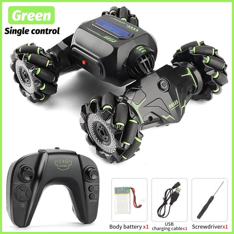 2.4G RC Toy Car Gesture Sensing Twisting Stunt Drift Climbing  Remote Controlled Cars Toys For Children Boys A Birthday Present