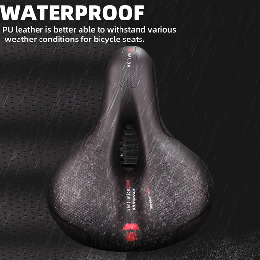 Universal Bicycle Seat for Mountain Bikes Thick Soft Breathable Shock Absorbing Ball Style Comfortable Dynamic Cycling Saddle