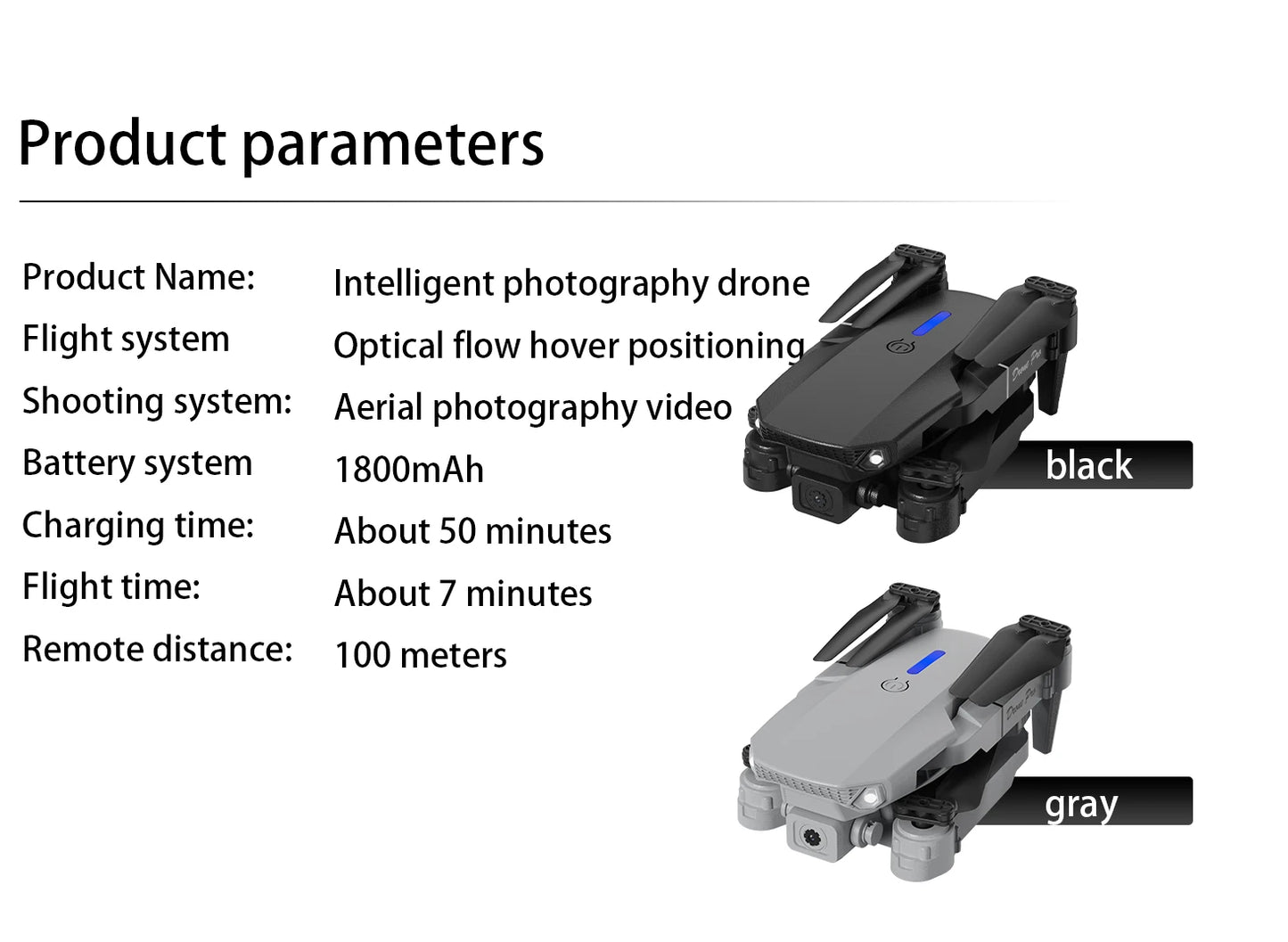 Drone 8K HD Wide-Angle Camera E88 PRO