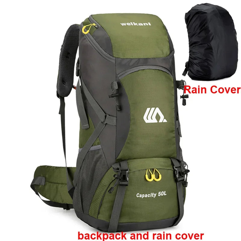 Travel Backpack Camping Men Large Hiking Bag