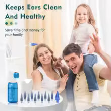 Ear Wax Removal Tool Manual Ear Irrigation Flushing Kit Ear Cleaner