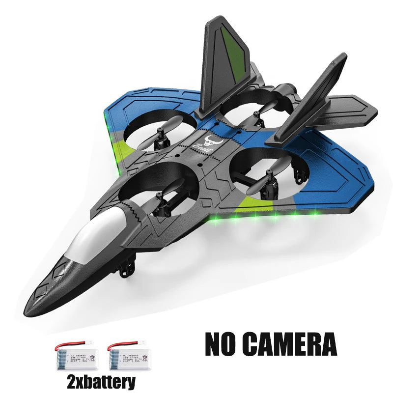 RC Aircraft Fighter 2.4G 4CH 6-Axis Gyroscope Automatic Balance 360° Rollover EPP RTF Electric RC Glider Airplane Toys For Kids