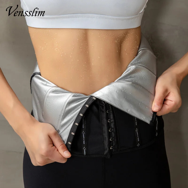 Shapewear for women's Vens slim Sweat Belt Slimming Sheath Woman Flat Belly Body Shapewear Women Exercise Fat Burner Slim Waist Girdle Waist Trainer