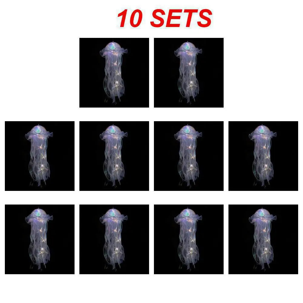 Jellyfish Lamp, Portable Flower Lamp, Girl Room Atmosphere Decoration Lamp, Bedroom Night Lamp, Home Decoration, Birthday Gift