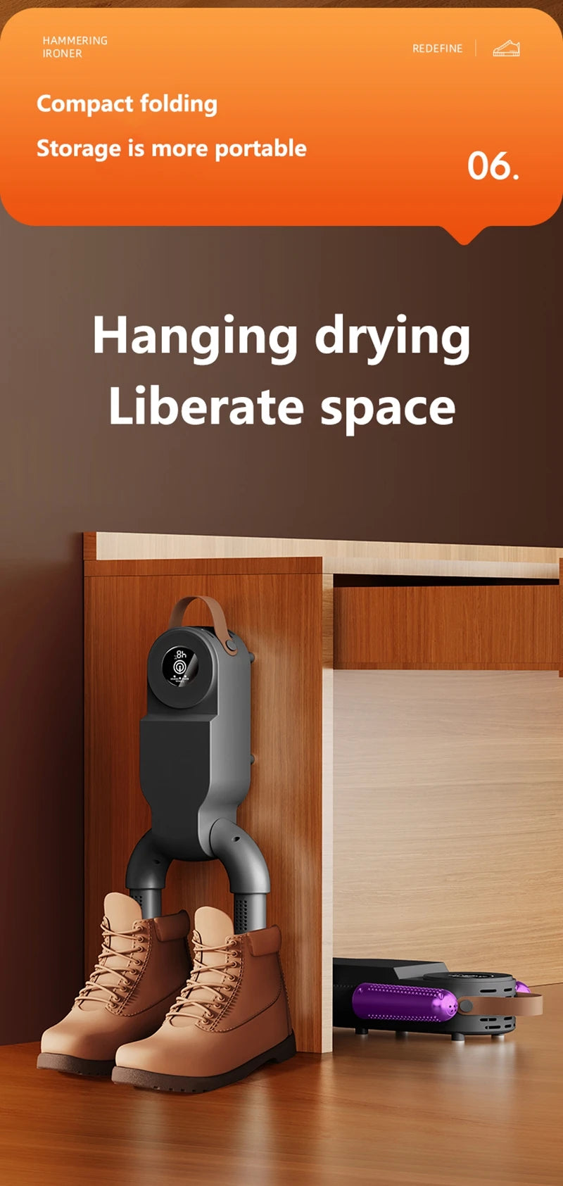 Xiaomi Intelligent Shoe Dryer With Both Dry And Wet Functions Deodorizing And Timed Design Foldable And Quick Drying Shoe Dryer