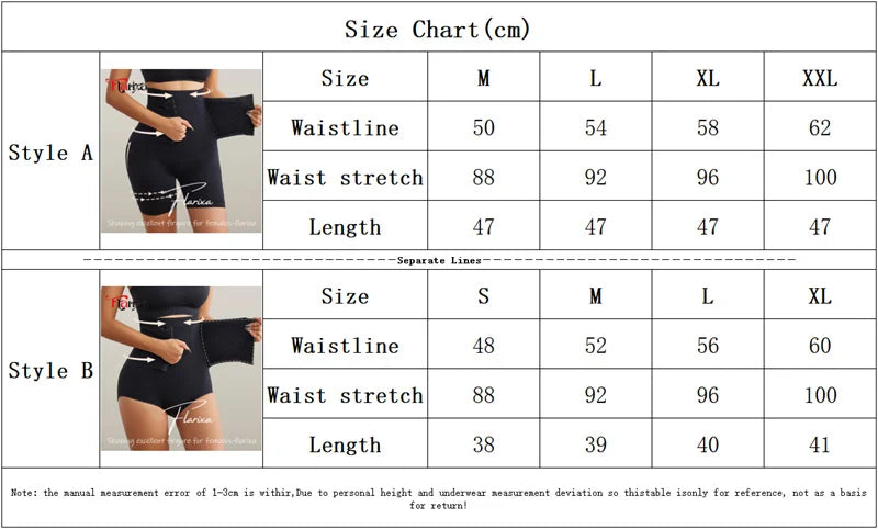 Shapewear for women's Waist Trainer Tummy Control Shorts Panties Women High Waist Shapewear Butt Lifter Underwear Postpartum Body Shaper