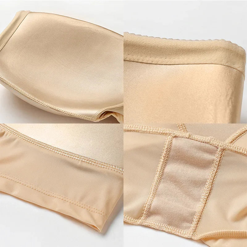 Shapewear for Women Padded Buttock Butt Lifter Fixed Sponge Cushion Fake Ass Underwear Hip Enhancer Tummy Control Panties Fajas Colombianas Girdles