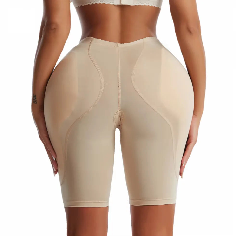 Shapewear for women's Waist Trainer Hip Pads Shapewear Bigger Booty Filler Panty Butt Lifter Body Shaper Fake Ass Enhancer Thigh Trimmer Shorts